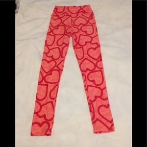 NEW LuLaRoe heart leggings